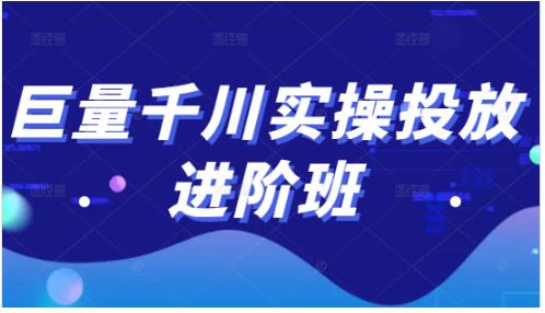 巨量千川实操投放进阶班，投放策略、方案，复盘模型和数据异常全套解决方法-老月项目库