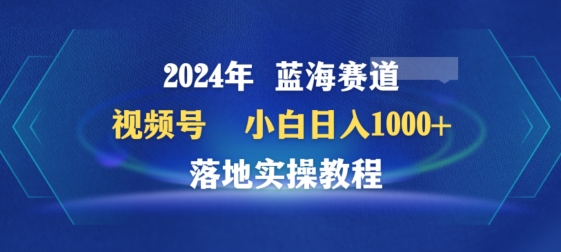 2024年视频号蓝海赛道百家讲坛，小白日入1000+，落地实操教程-老月项目库