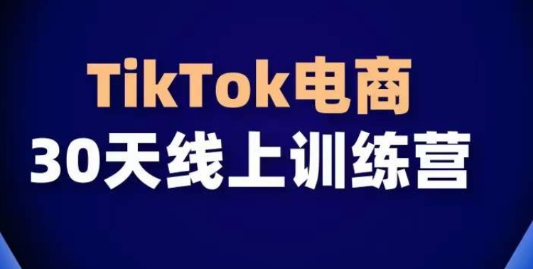 TikTok电商带货30天线上课，不可错过的全球流量洼地！-老月项目库