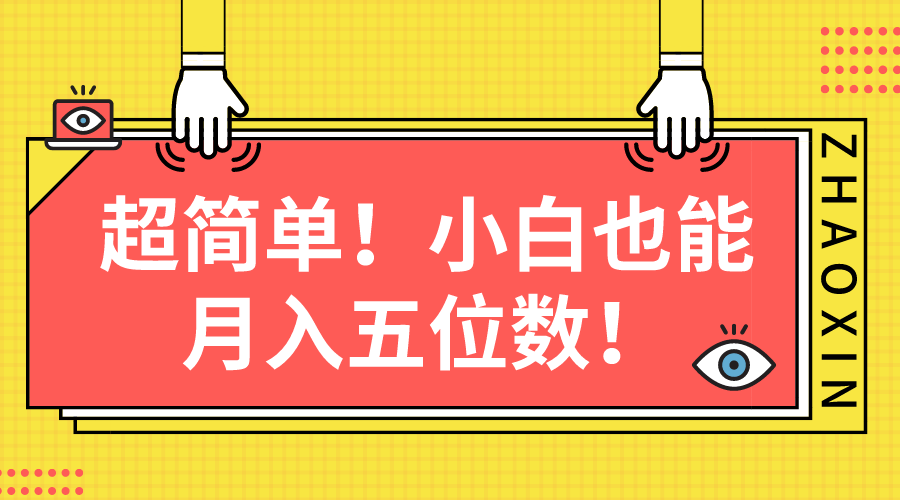 （10257期）超简单图文项目！小白也能月入五位数-老月项目库