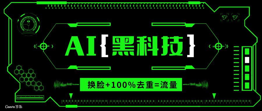 （13730期）AI视频换脸软件，无缝衔接100%过原创技术，搬运打s粉必备-老月项目库